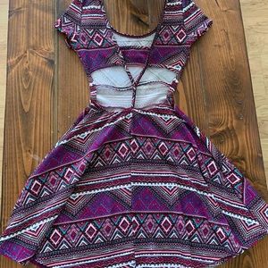 Backless mini Dress / Charlotte Russe xs